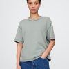 Camiseta corta de peso pesado para adultos Camiseta corta de peso pesado para adultos