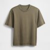 Camiseta corta de peso pesado para adultos Camiseta corta de peso pesado para adultos