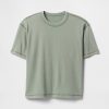 Camiseta corta de peso pesado para adultos Camiseta corta de peso pesado para adultos