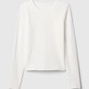 Camiseta corta moderna de jersey compacto