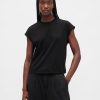 Camiseta corta relajada de algodón Supima® Camiseta corta relajada de algodón Supima®