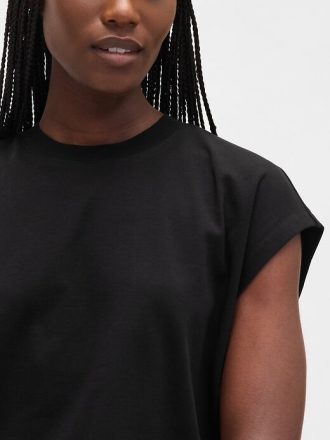 Camiseta corta relajada de algodón Supima®