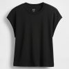 Camiseta corta relajada de algodón Supima® Camiseta corta relajada de algodón Supima®