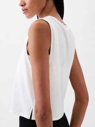 Camiseta corta sin mangas GapFit Breathe