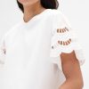 Camiseta corta vintage suave y pesada de algodón orgánico Camiseta corta vintage suave y pesada de algodón orgánico