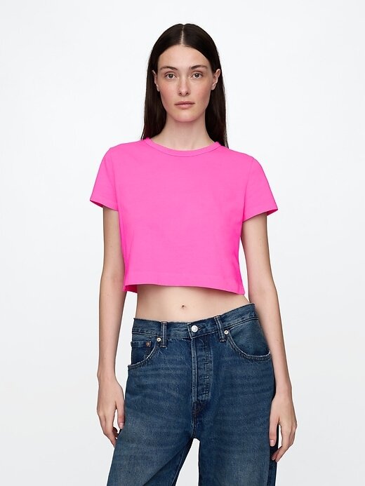 Camiseta corta VintageSoft de algodón orgánico Camiseta corta VintageSoft de algodón orgánico