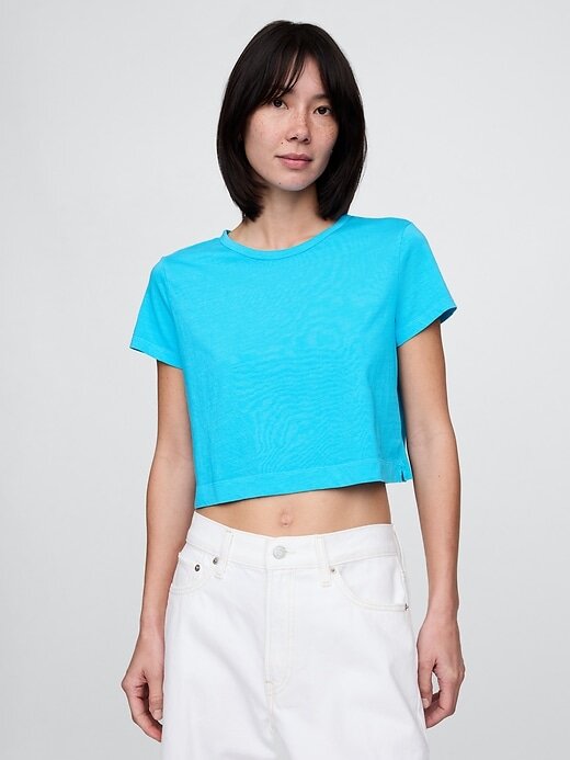 Camiseta corta VintageSoft de algodón orgánico Camiseta corta VintageSoft de algodón orgánico