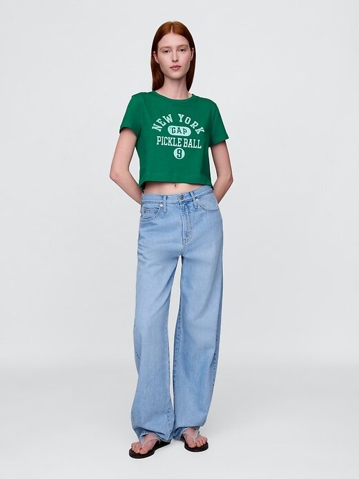 Camiseta corta VintageSoft de algodón orgánico Camiseta corta VintageSoft de algodón orgánico