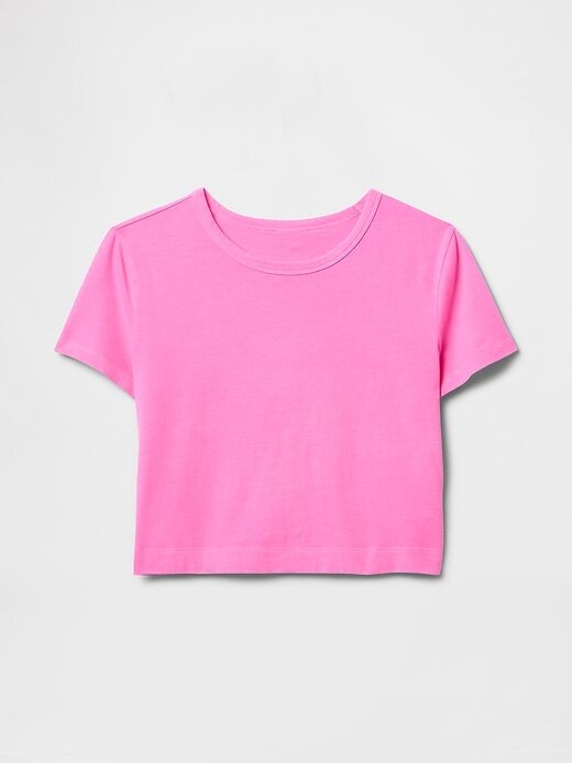 Camiseta corta VintageSoft de algodón orgánico Camiseta corta VintageSoft de algodón orgánico