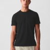 Camiseta de algodón orgánico con bolsillo para adultos Camiseta de algodón orgánico con bolsillo para adultos