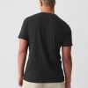 Camiseta de algodón orgánico con bolsillo para adultos Camiseta de algodón orgánico con bolsillo para adultos