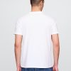 Camiseta de algodón orgánico con bolsillo para adultos Camiseta de algodón orgánico con bolsillo para adultos