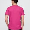 Camiseta de algodón orgánico con bolsillo para adultos Camiseta de algodón orgánico con bolsillo para adultos