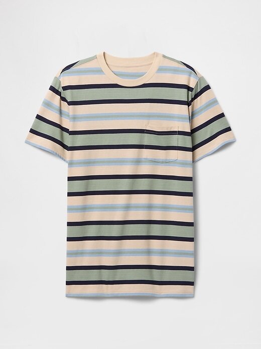 Camiseta de algodón orgánico con bolsillo para adultos Camiseta de algodón orgánico con bolsillo para adultos