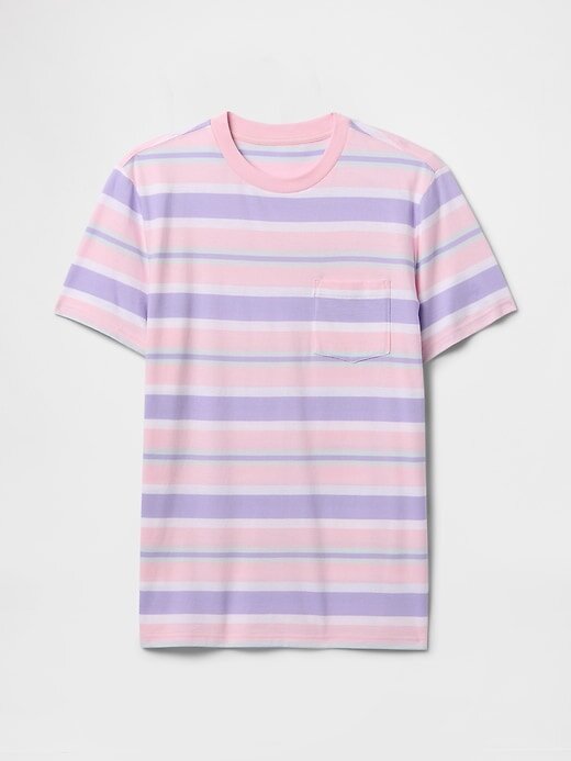 Camiseta de algodón orgánico con bolsillo para adultos Camiseta de algodón orgánico con bolsillo para adultos