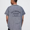 Camiseta de béisbol con el logotipo de Denim 1969