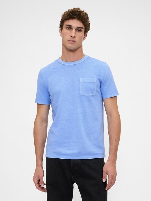 Camiseta de bolsillo de algodón orgánico Camiseta de bolsillo de algodón orgánico