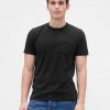 Camiseta de bolsillo de algodón orgánico
