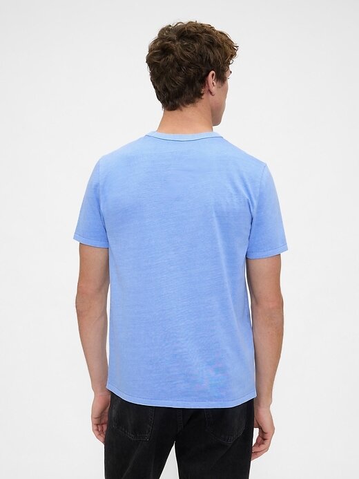 Camiseta de bolsillo de algodón orgánico Camiseta de bolsillo de algodón orgánico
