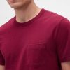 Camiseta de bolsillo de algodón orgánico Camiseta de bolsillo de algodón orgánico