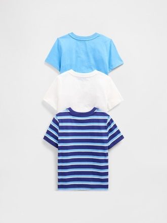Camiseta de bolsillo para bebé y niño pequeño (paquete de 3)