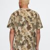 Camiseta de bolsillo relajada de peso pesado para adultos Camiseta de bolsillo relajada de peso pesado para adultos