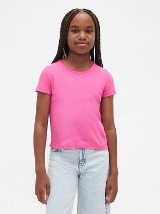 Camiseta de canalé para niños