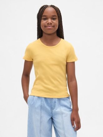 Camiseta de canalé para niños