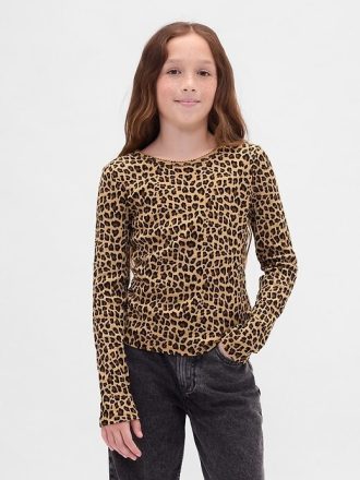 Camiseta de canalé para niños