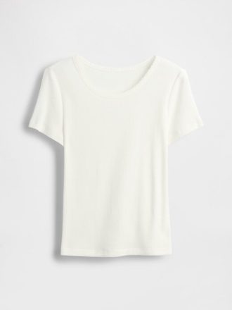 Camiseta de canalé para niños