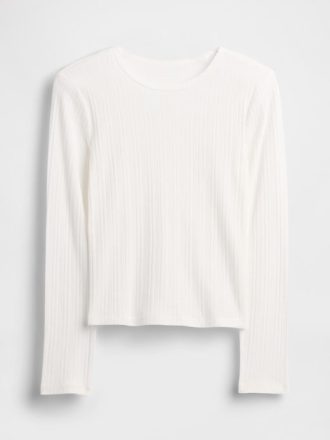Camiseta de canalé para niños