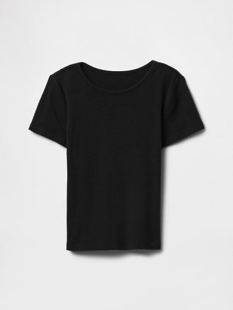 Camiseta de canalé para niños