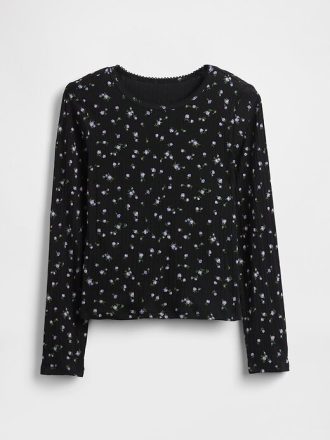 Camiseta de canalé para niños