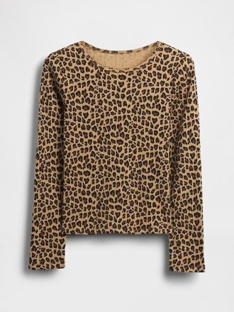 Camiseta de canalé para niños