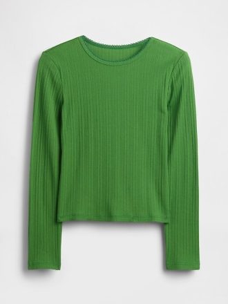Camiseta de canalé para niños
