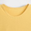 Camiseta de canalé para niños Camiseta de canalé para niños