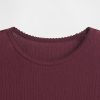 Camiseta de canalé para niños Camiseta de canalé para niños