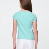 Camiseta de cuello cuadrado para niños Camiseta de cuello cuadrado para niños