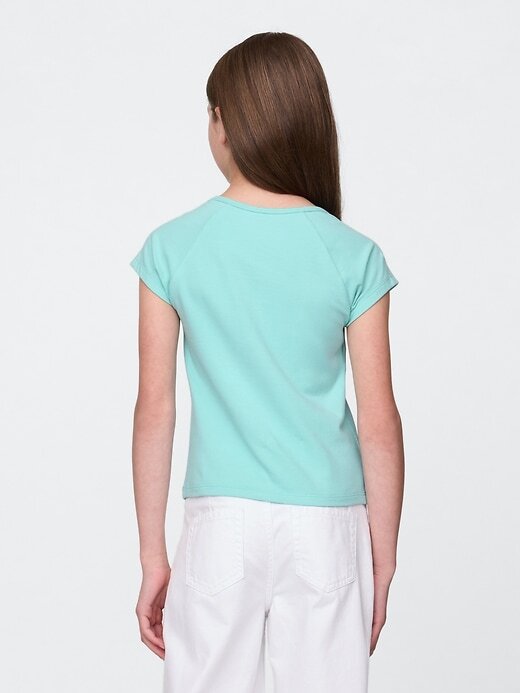 Camiseta de cuello cuadrado para niños Camiseta de cuello cuadrado para niños