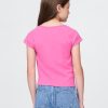 Camiseta de cuello cuadrado para niños Camiseta de cuello cuadrado para niños