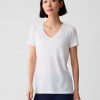 Camiseta de cuello en V GapFit Breathe