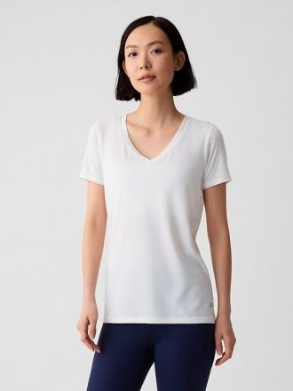 Camiseta de cuello en V GapFit Breathe