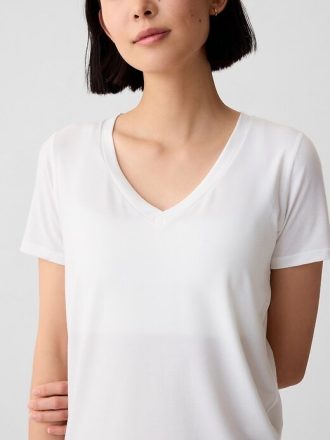 Camiseta de cuello en V GapFit Breathe