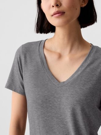 Camiseta de cuello en V GapFit Breathe