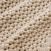 Camiseta de cuello redondo de malla de crochet
