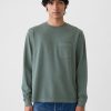 Camiseta de cuello redondo de peso pesado