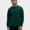 Camiseta de cuello redondo Waffle