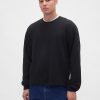 Camiseta de cuello redondo Waffle