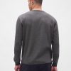 Camiseta de cuello redondo Waffle
