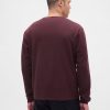 Camiseta de cuello redondo Waffle